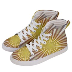 Abstract Art Art Modern Abstract Men s Hi-top Skate Sneakers