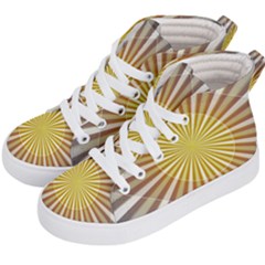 Abstract Art Art Modern Abstract Kid s Hi-top Skate Sneakers by Sapixe