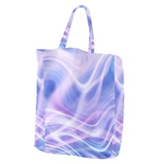 Abstract Graphic Design Background Giant Grocery Zipper Tote