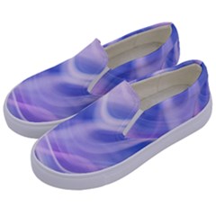 Abstract Graphic Design Background Kids  Canvas Slip Ons by Sapixe