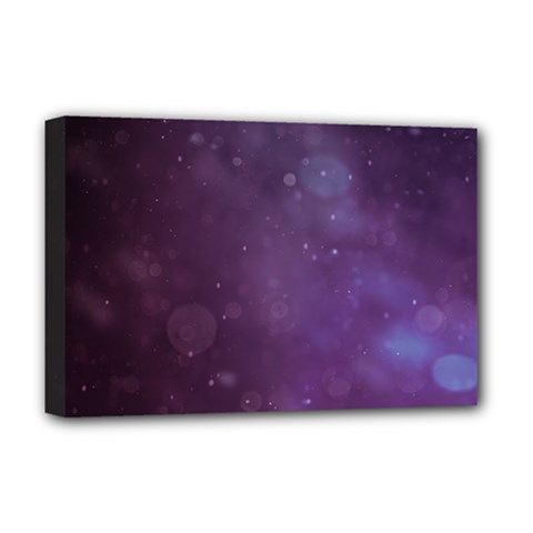 Abstract Purple Pattern Background Deluxe Canvas 18  X 12   by Sapixe