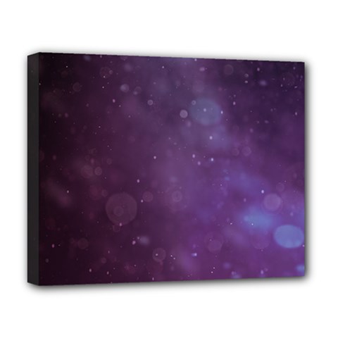 Abstract Purple Pattern Background Deluxe Canvas 20  X 16   by Sapixe