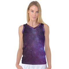 Abstract Purple Pattern Background Women s Basketball Tank Top by Sapixe