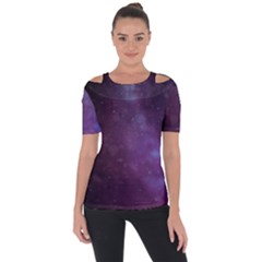 Abstract Purple Pattern Background Short Sleeve Top by Sapixe