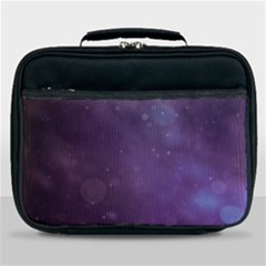 Abstract Purple Pattern Background Lunch Bag