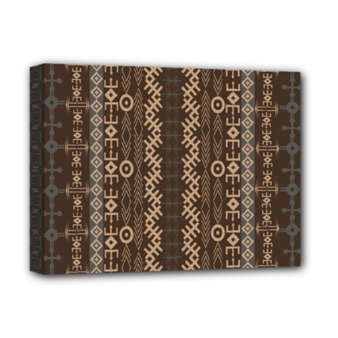 African Style Vector Pattern Deluxe Canvas 16  X 12   by Sapixe