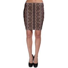 African Style Vector Pattern Bodycon Skirt by Sapixe