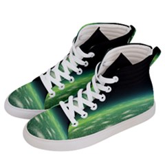 Alien Orbit Men s Hi-top Skate Sneakers