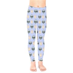 Alien Pattern Kids  Legging by Sapixe