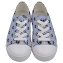 Alien Pattern Kids  Low Top Canvas Sneakers View1