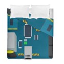 Amphisbaena Two Platform Dtn Node Vector File Duvet Cover Double Side (Full/ Double Size) View2