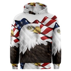 American Eagle Flag Sticker Symbol Of The Americans Men s Overhead Hoodie