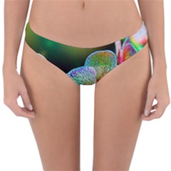 Alien Orchids Floral Art Photograph Reversible Hipster Bikini Bottoms by Sapixe