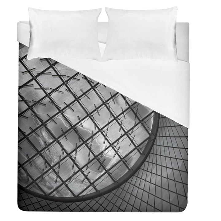 Architecture Roof Structure Modern Duvet Cover (Queen Size)