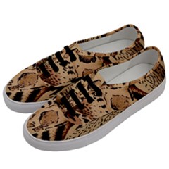 Animal Fabric Patterns Men s Classic Low Top Sneakers by Sapixe