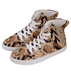 Animal Fabric Patterns Men s Hi-top Skate Sneakers