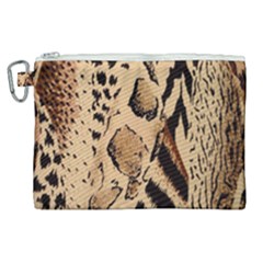 Animal Fabric Patterns Canvas Cosmetic Bag (xl)