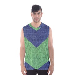 Arrow Texture Background Pattern Men s Basketball Tank Top by Sapixe