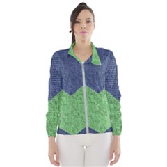 Arrow Texture Background Pattern Wind Breaker (women) by Sapixe