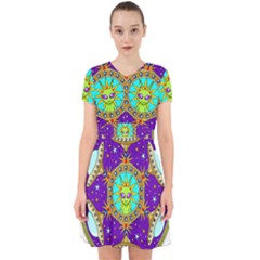 Alien Mandala Adorable In Chiffon Dress by Sapixe