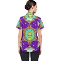 Alien Mandala Women s Short Sleeve Shirt View2