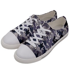 Army Camo Pattern Women s Low Top Canvas Sneakers