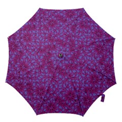 Grunge Texture Pattern Hook Handle Umbrellas (small) by dflcprints