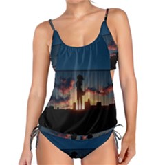 Art Sunset Anime Afternoon Tankini Set by Sapixe