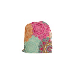 Art Abstract Pattern Drawstring Pouches (xs)  by Sapixe