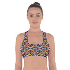 Colorful-20 Cross Back Sports Bra