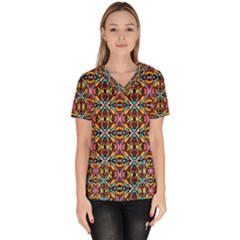 Colorful-20 Scrub Top by ArtworkByPatrick