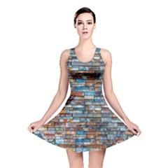 Colorful-21 Reversible Skater Dress by ArtworkByPatrick