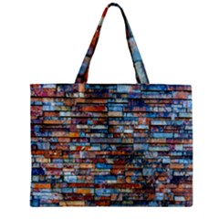 Colorful-21 Zipper Mini Tote Bag by ArtworkByPatrick