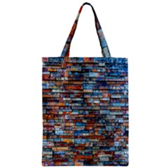 Colorful-21 Zipper Classic Tote Bag by ArtworkByPatrick