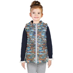 Colorful-21 Kid s Hooded Puffer Vest