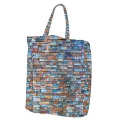 Colorful-21 Giant Grocery Zipper Tote by ArtworkByPatrick