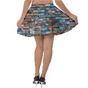 COLORFUL-21 Velvet Skater Skirt View2