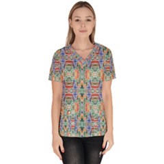 Colorful-23 Scrub Top