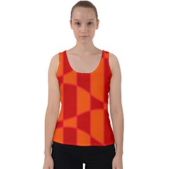 Background Texture Pattern Colorful Velvet Tank Top