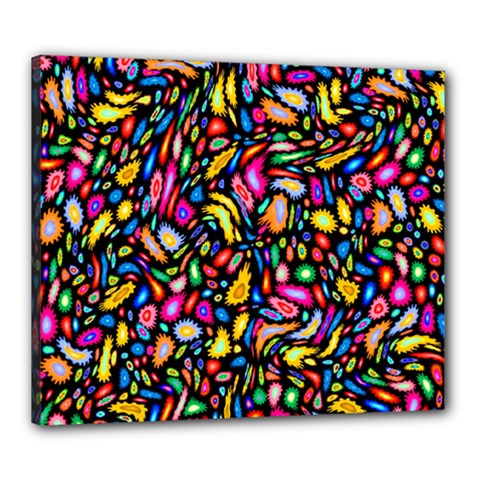 Artwork By Patrick-colorful-24 Canvas 24  X 20  by ArtworkByPatrick