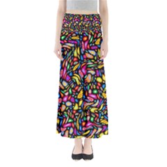 Artwork By Patrick-colorful-24 Full Length Maxi Skirt by ArtworkByPatrick