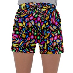 Artwork By Patrick-colorful-24 Sleepwear Shorts by ArtworkByPatrick