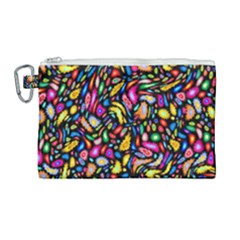 Artwork By Patrick-colorful-24 Canvas Cosmetic Bag (large) by ArtworkByPatrick