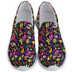 Artwork By Patrick-colorful-24 Men s Lightweight Slip Ons by ArtworkByPatrick