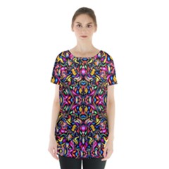  Artwork By Patrick-colorful-24 1 Skirt Hem Sports Top by ArtworkByPatrick