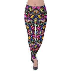  Artwork By Patrick-colorful-24 1 Velvet Leggings by ArtworkByPatrick