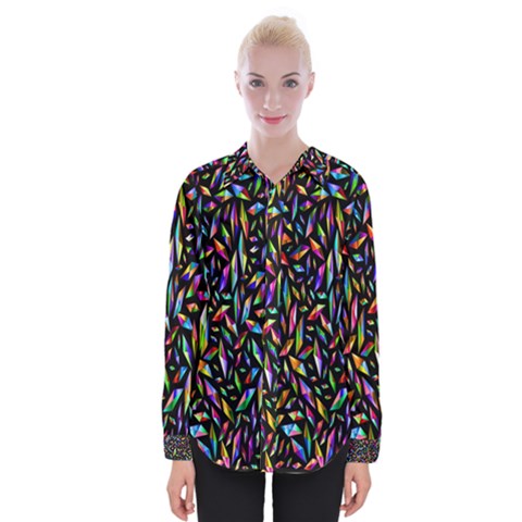 Colorful-25 Womens Long Sleeve Shirt by ArtworkByPatrick