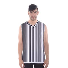 Barcode Pattern Men s Basketball Tank Top by Sapixe