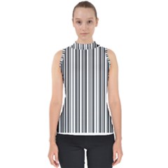 Barcode Pattern Shell Top by Sapixe