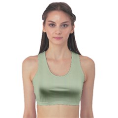 Background Pattern Green Sports Bra by Sapixe